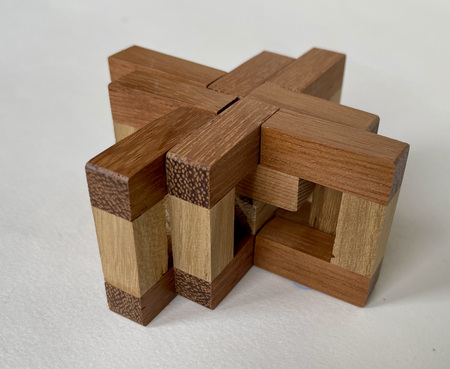Mini casse-tête en bois (6 modèles)